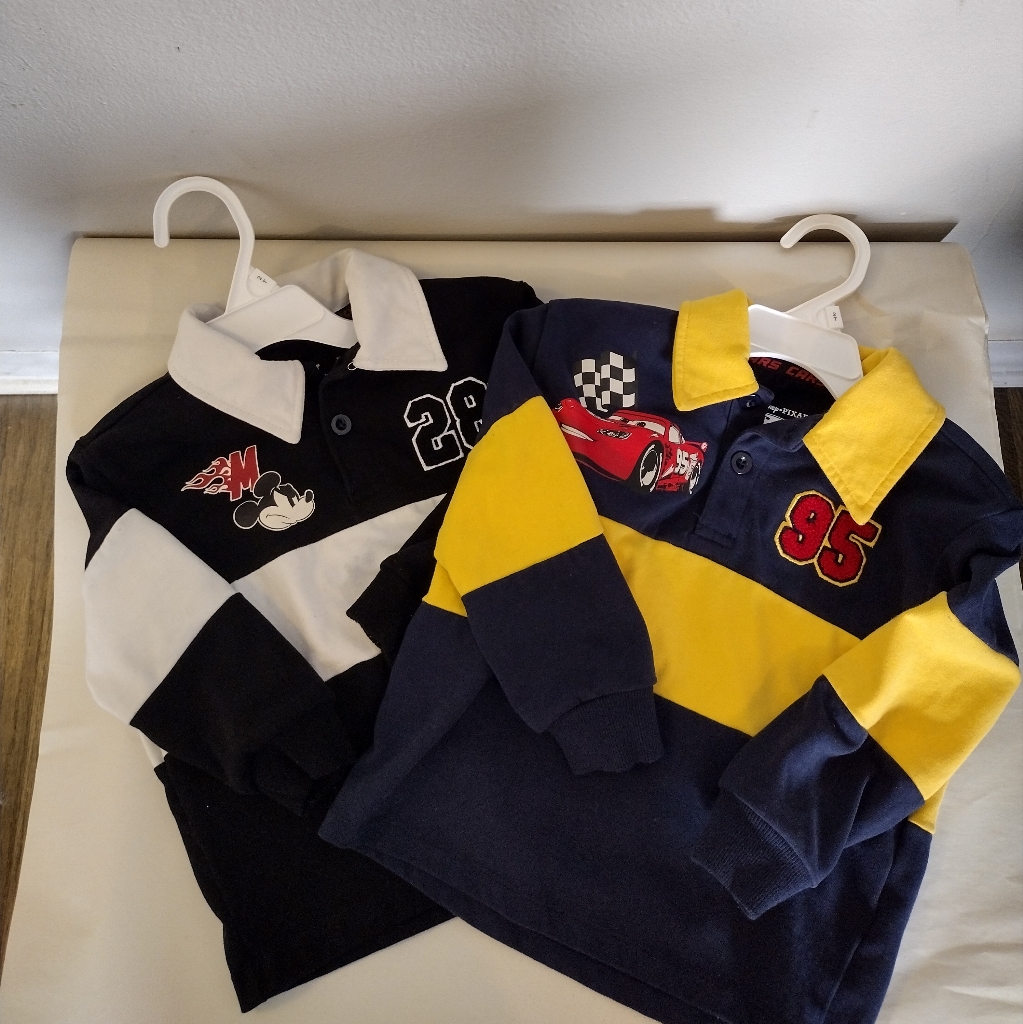 Boy's Disney Long Sleeve Shirts Size 3t